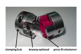 precision jaw coupling